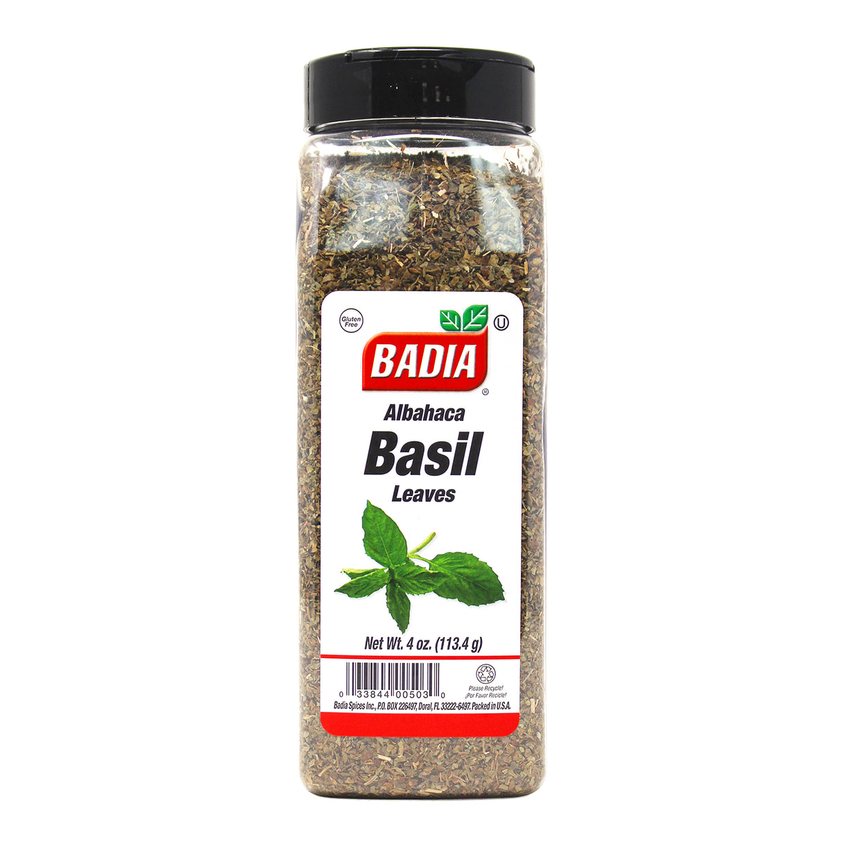 Badia Basil Leaves 4oz 00503