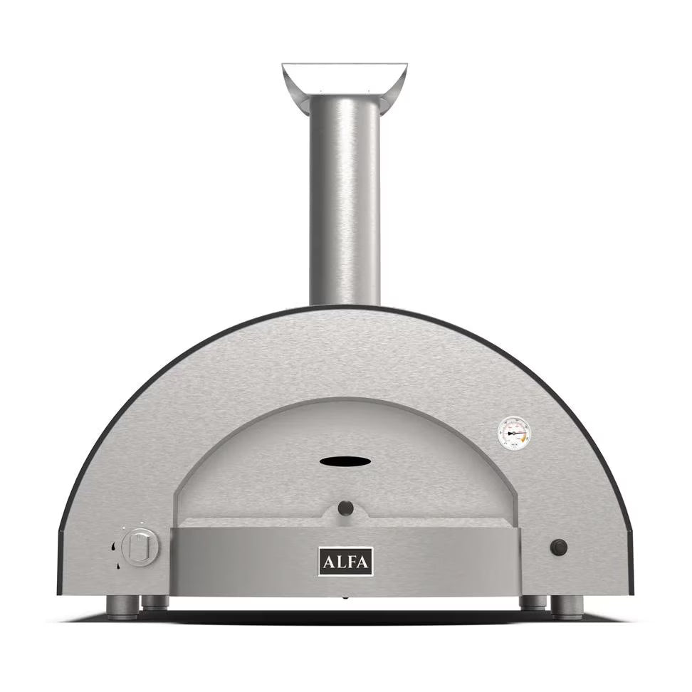 Alfa Classico 4 Pizze Propane Pizza Oven - Ardesia Grey - FXCL-4P-GGRA-U