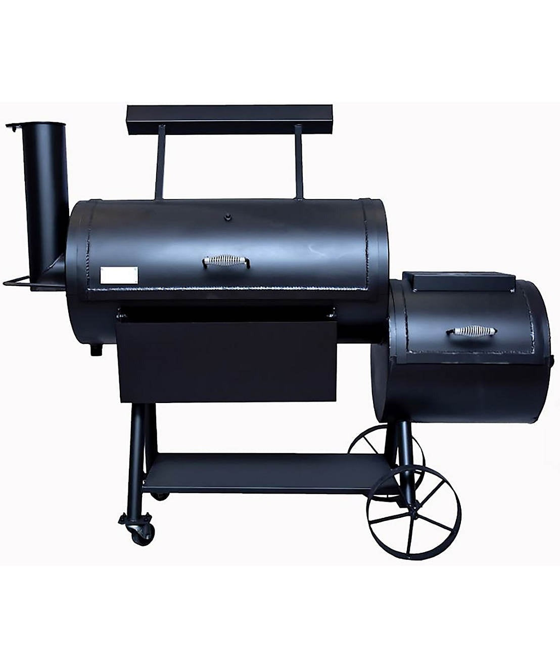 Old Country BBQ Pits All American Brazos Offset Smoker & Grill | DLX Heavy Duty Loaded (Houston Delivery Only)