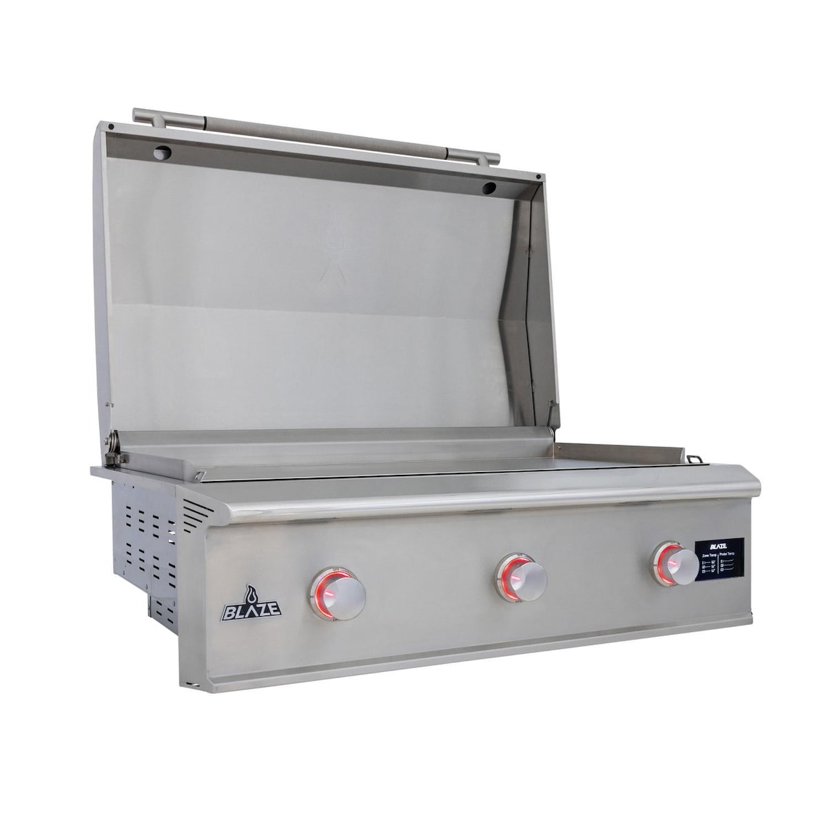 Blaze LTE PRO 40-Inch Built-in Natural Gas Griddle w/ Digital Temperature Screen & Lift-Assist Lid - BLZ-GRIDDLE40-(LP/NG)