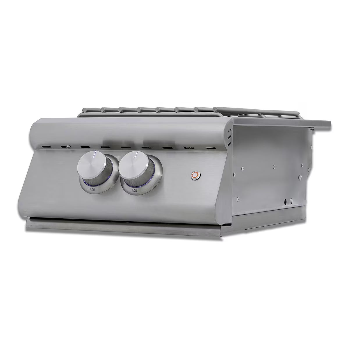 Blaze LTE+ Built-In Propane Gas High Performance Power Burner w/ Wok Ring & Stainless Steel Lid - BLZ-PBLTE3