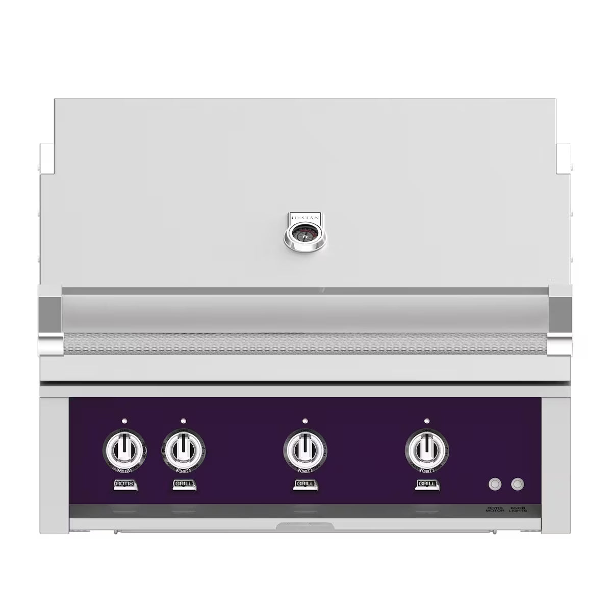Hestan 36" Built-In Natural Gas Grill W/ Conventional Burners & Rotisserie - Lush
