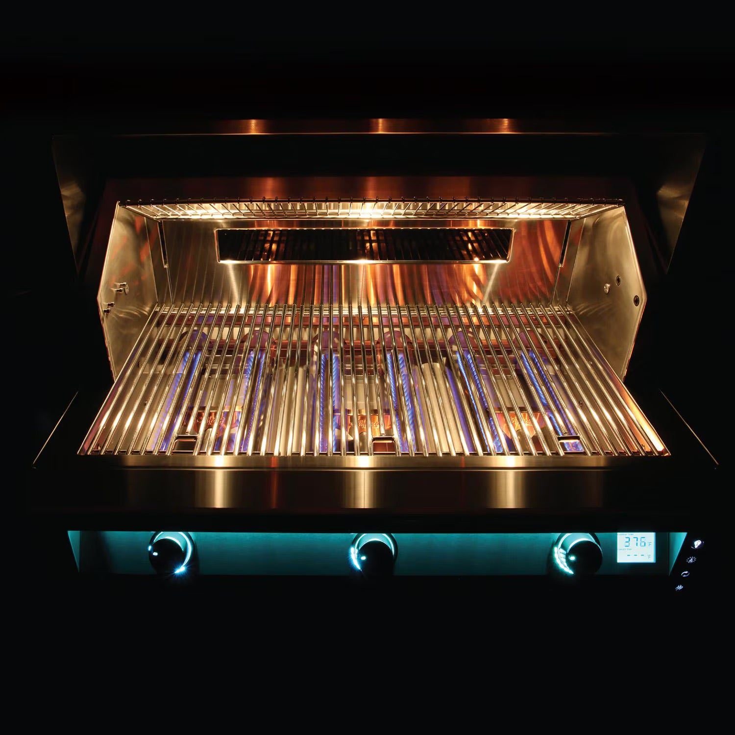 Alfresco Intelligent Professional AIPG 42” 3-Burner Built-In Grill | Natural Gas & Propane