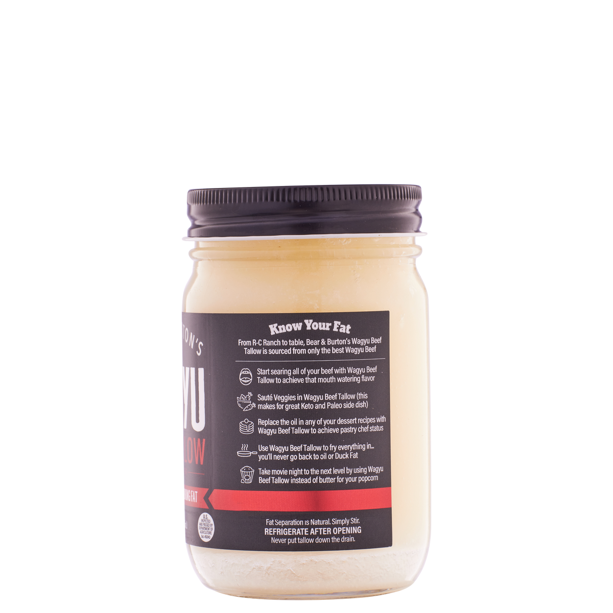 Bear & Burton's Wagyu Beef Tallow 11oz