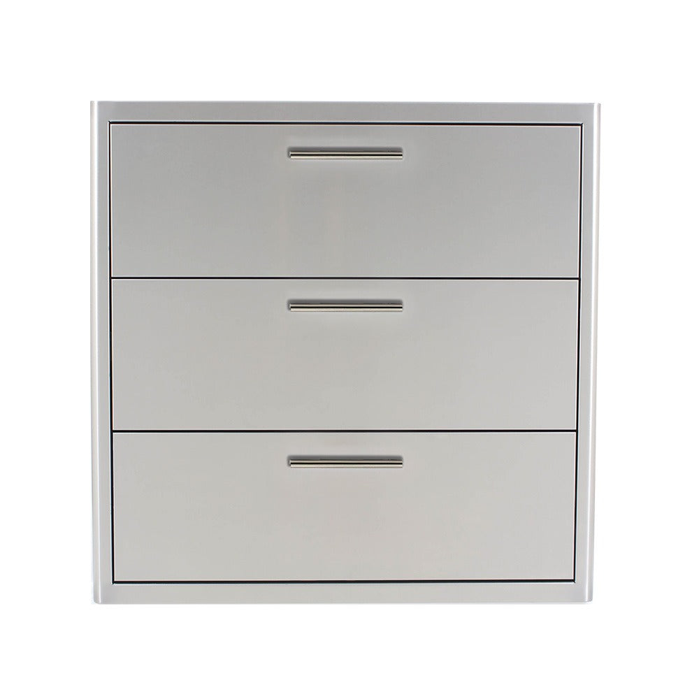 *OPEN BOX* Blaze Extra Wide Triple Access Drawers BLZ-30W-3DRW-LT