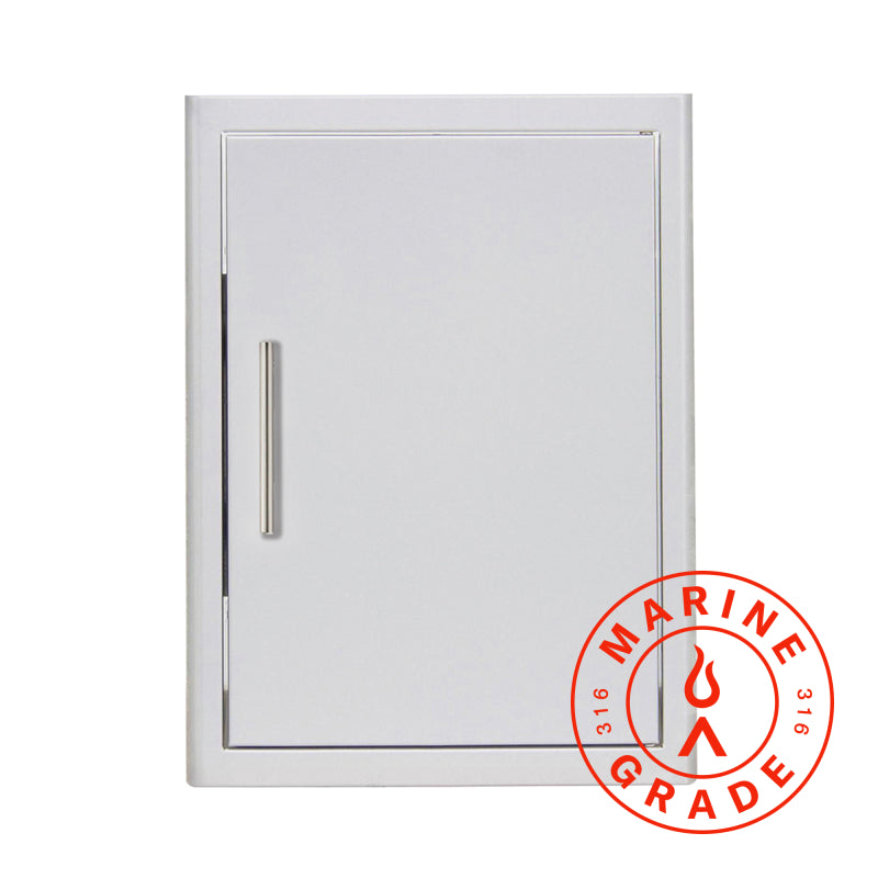 Blaze Marine Grade 21-Inch Single Access Door – Right Hinged (Vertical)