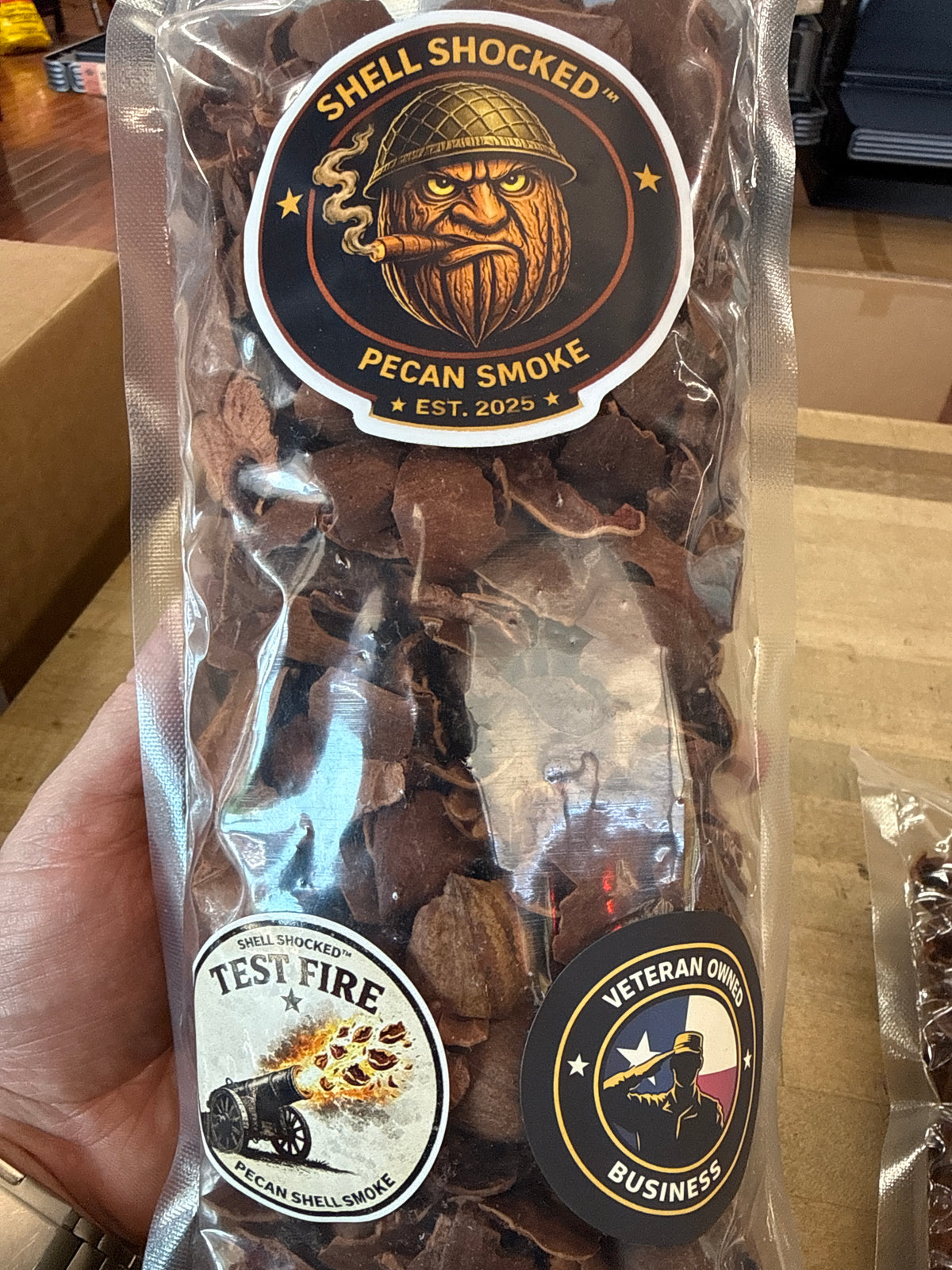 Shell Shocked Pecan Smoking Shells, 1 lb