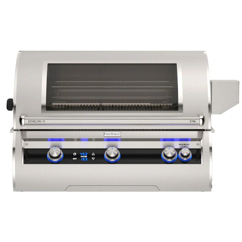 Fire Magic 36" Echelon Diamond E790i Built-In Gas Grill with Digital Thermometer