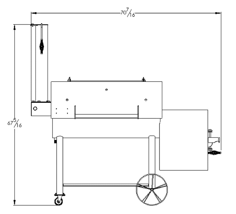 Houston smoker, old country smoker Houston, gen 2 old country houston