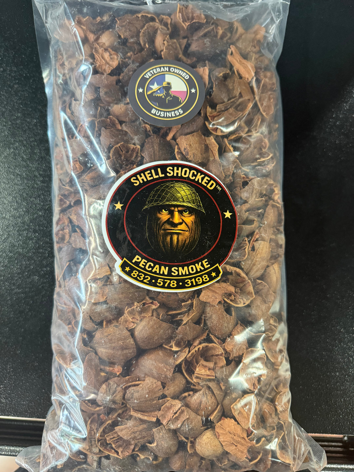 Shell Shocked Pecan Smoke 3LB Large