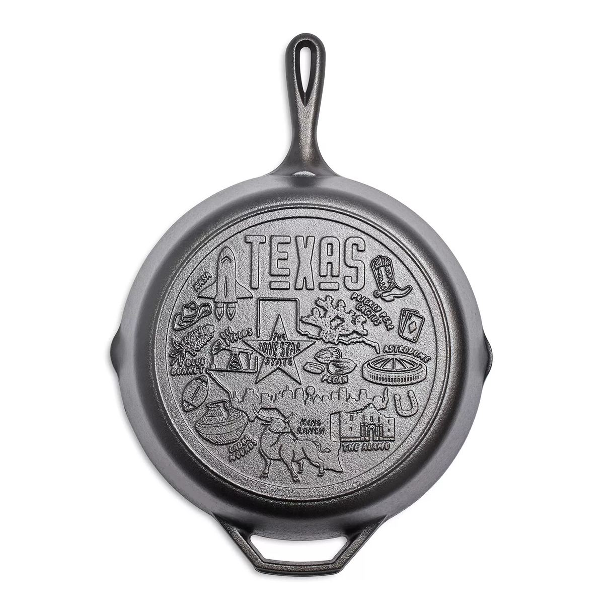 Lodge 12 inch Texas Cast Iron Skillet L10SKTX