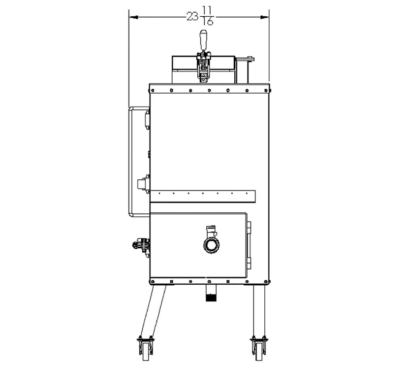 gravity smoker, charcoal gravity, Houston charcoal gravity, old country gravity smoker