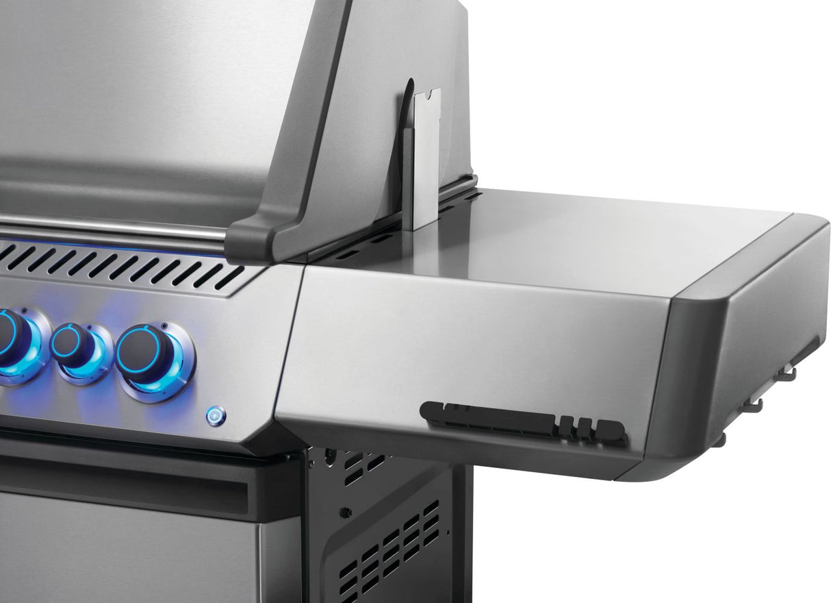 Napoleon Prestige 500 Gas Grill With Infrared Side and Rear Burner Stainless Steel P500VRSIB(P/N)SS