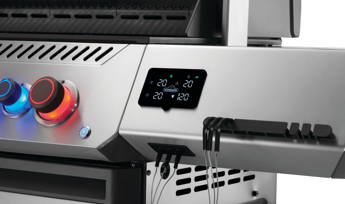 Napoleon Prestige 500 Connected Grill SS with Infrared Side and Rear Burner P500VXRSIB(NSS/PSS)