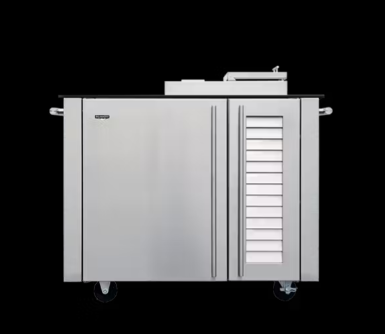 Built-in Charcoal Gravity Smoker