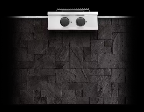 Built-in Cooktop with Power Wok Burner
