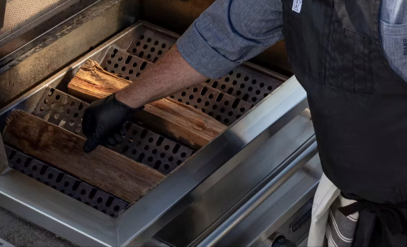 Kalamazoo gas grill at Texas Star Grill shop