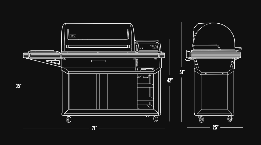 NEW! Traeger Timberline XL Freestanding Wood-Fired Pellet Grill | TBB01RLG - Texas Star Grill Shop TBB01RLG