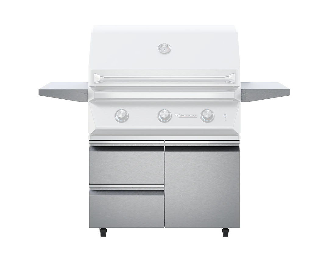 TE Grill Base w/ Storage Drawers (30"-54")