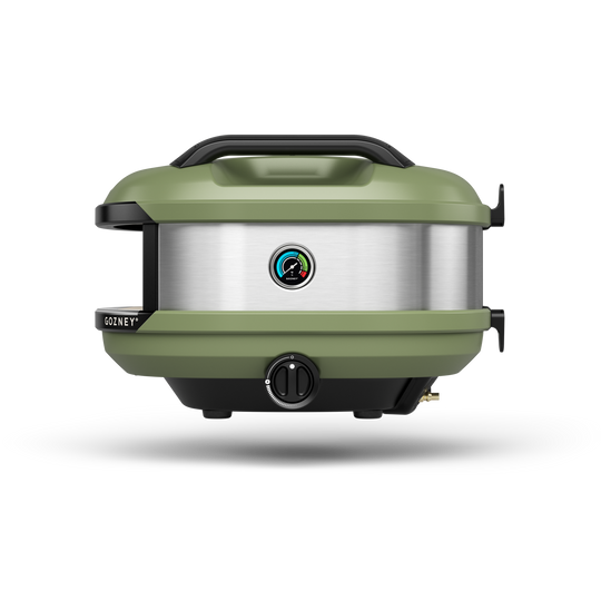 Gozney Tread Olive Green, Gozney Tread Olive Green Houston Texas, Gozney Houston, Gozney delivery and pickup Houston, Gozney Tread Shipping