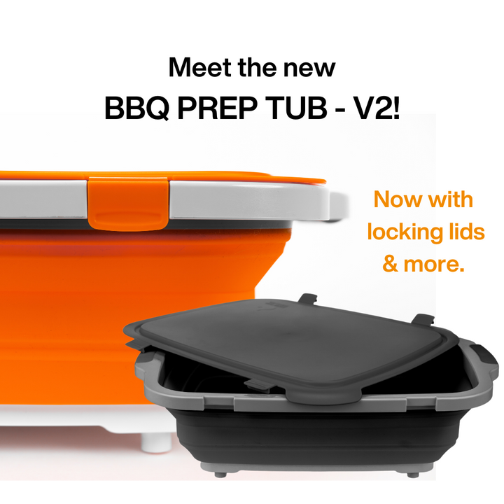 DRIPEZ Prep Tub with Locking Lid V2 - Black TUBV2-1-BL
