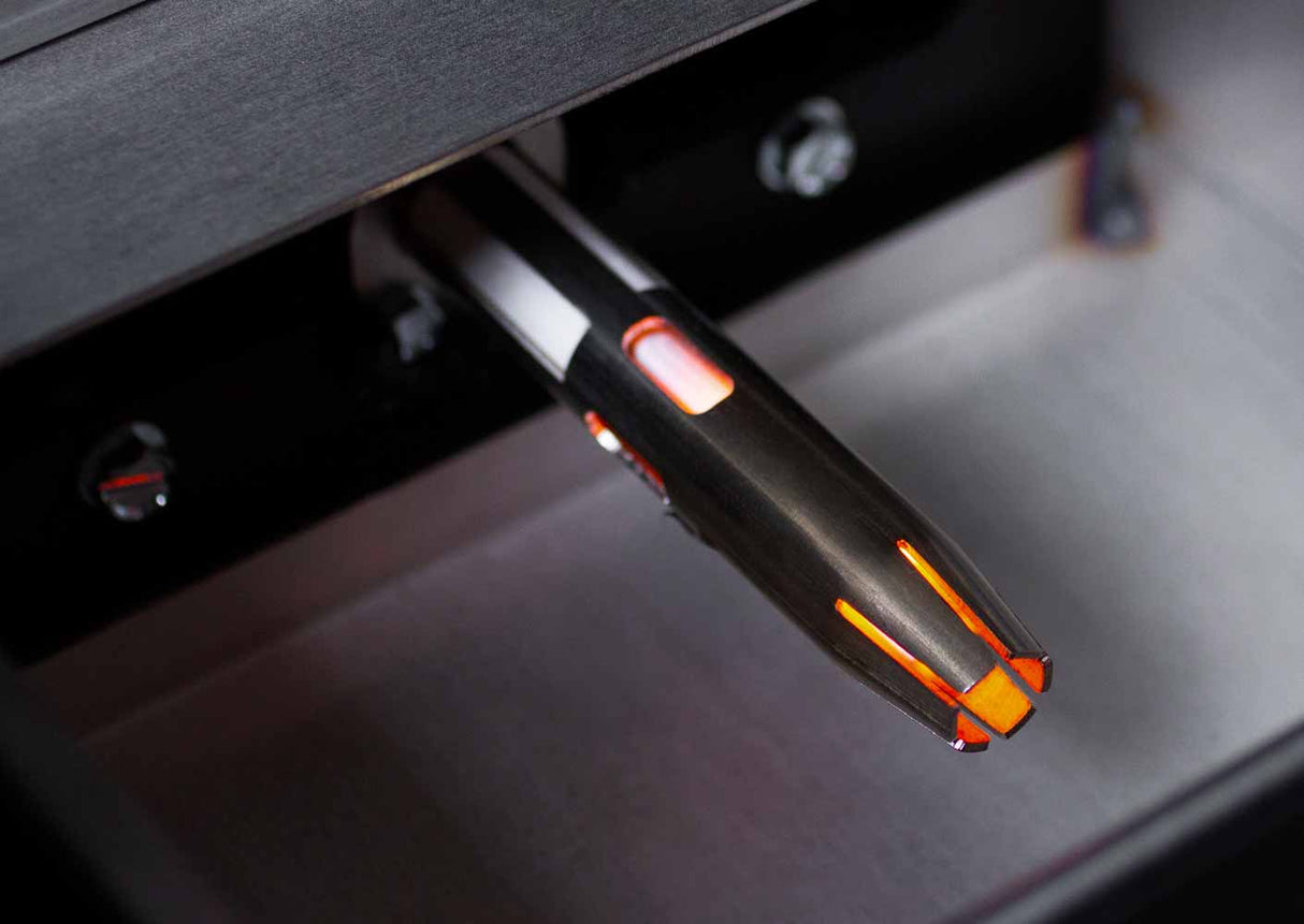 Yoder Pellet Grill YS640S Comp (Black) + Stainless Steel Shelves + 10inch Wheels + 2nd Level Slide Out Cooking - Texas Star Grill Shop 9612B23-000