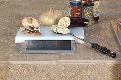 Artisan Prep/ Waste Chute With Cutting Board and Cover