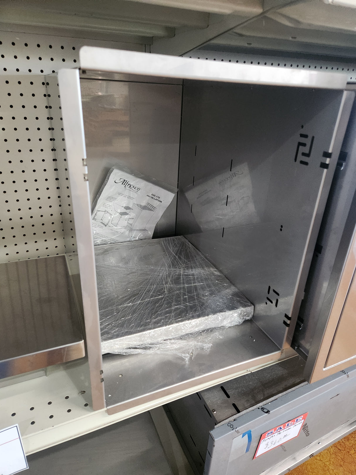 OPEN BOX* Alfresco 17" Island Access Door Enclosure AXE-17E