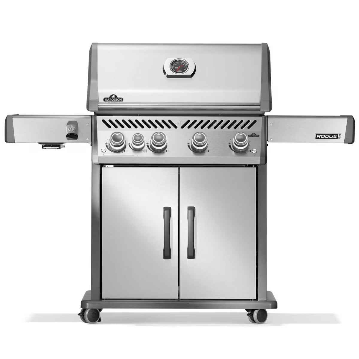 Napoleon Rogue PRO 525 NG 4-Burner Propane Grill w/ Side Burner - RP525SIBNSS-2