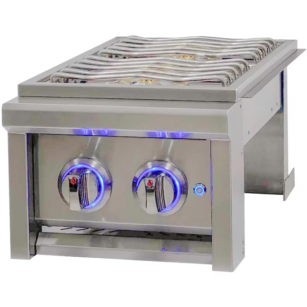 RCS Cutlass Elite Double Side Burner W/ Color Changing Knobs