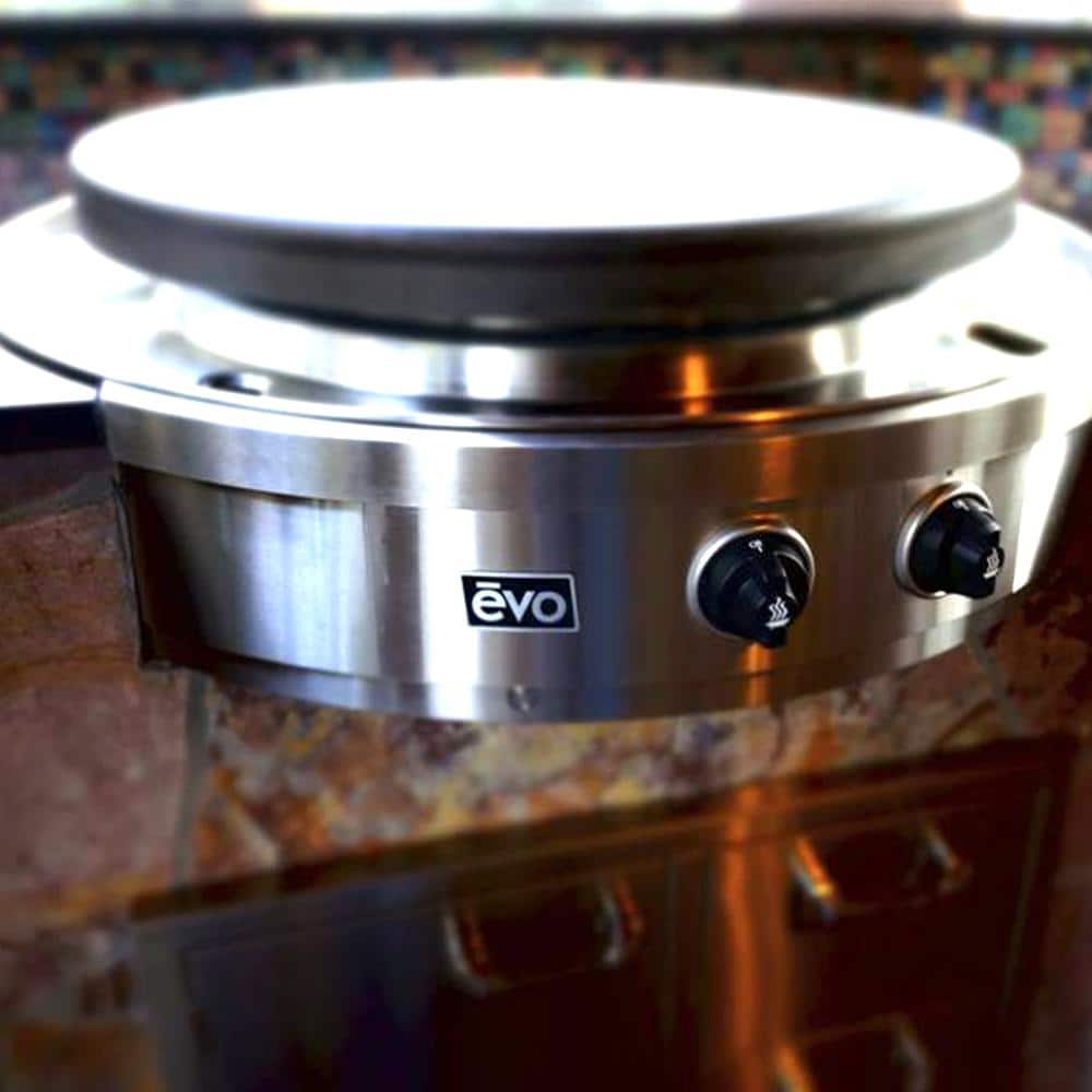Evo Affinity 25G Built-In Flattop Gas Grill - 10-0095 NG/LP