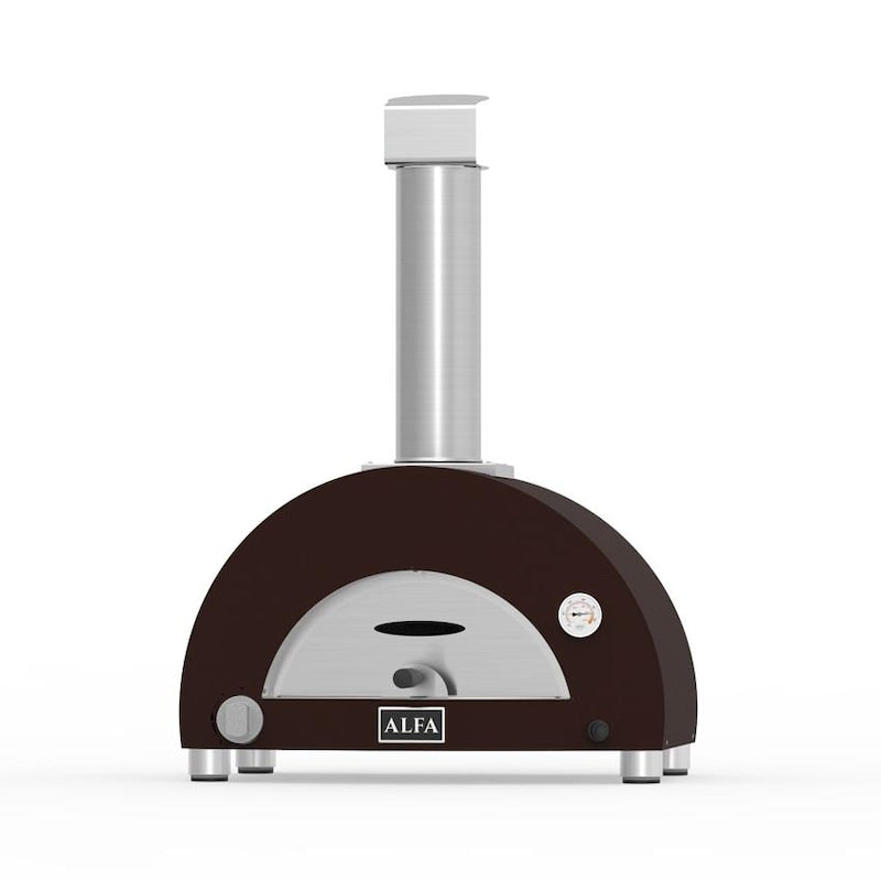 Alfa Nano 19-Inch Outdoor Countertop Propane Gas Pizza Oven - Copper