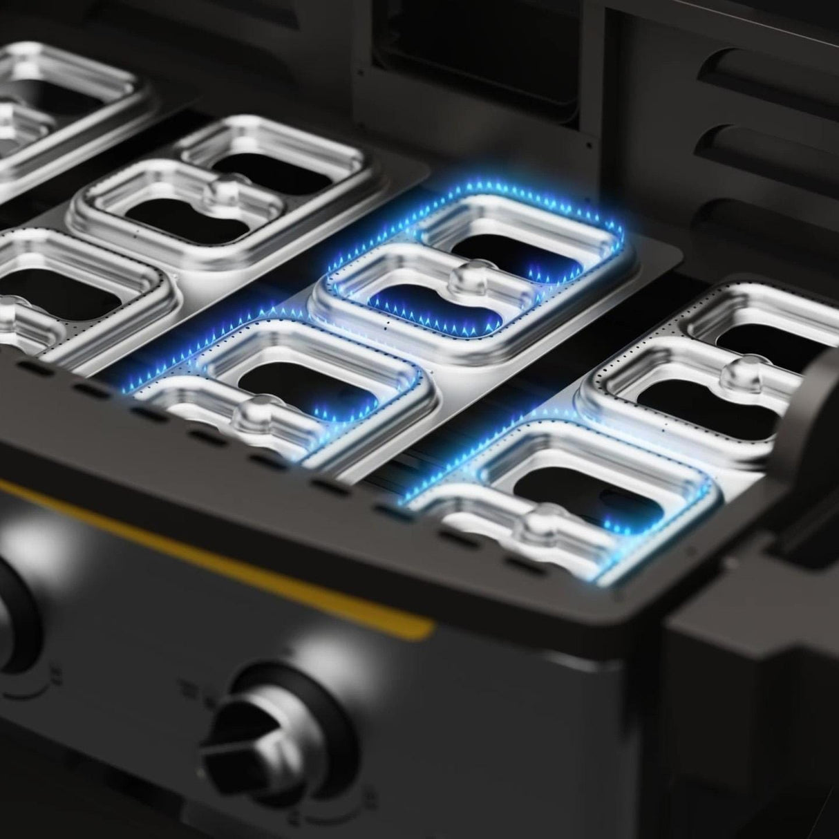 Halo Elite 4 Burner Gas Griddle HZ-1001-XNA