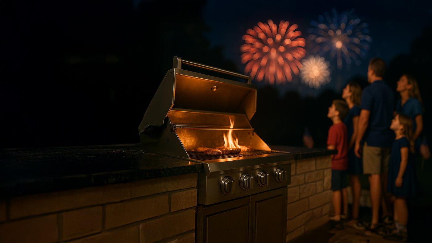 4th of july grill / outdoor kitchen sale at Texas Star Grill Shop