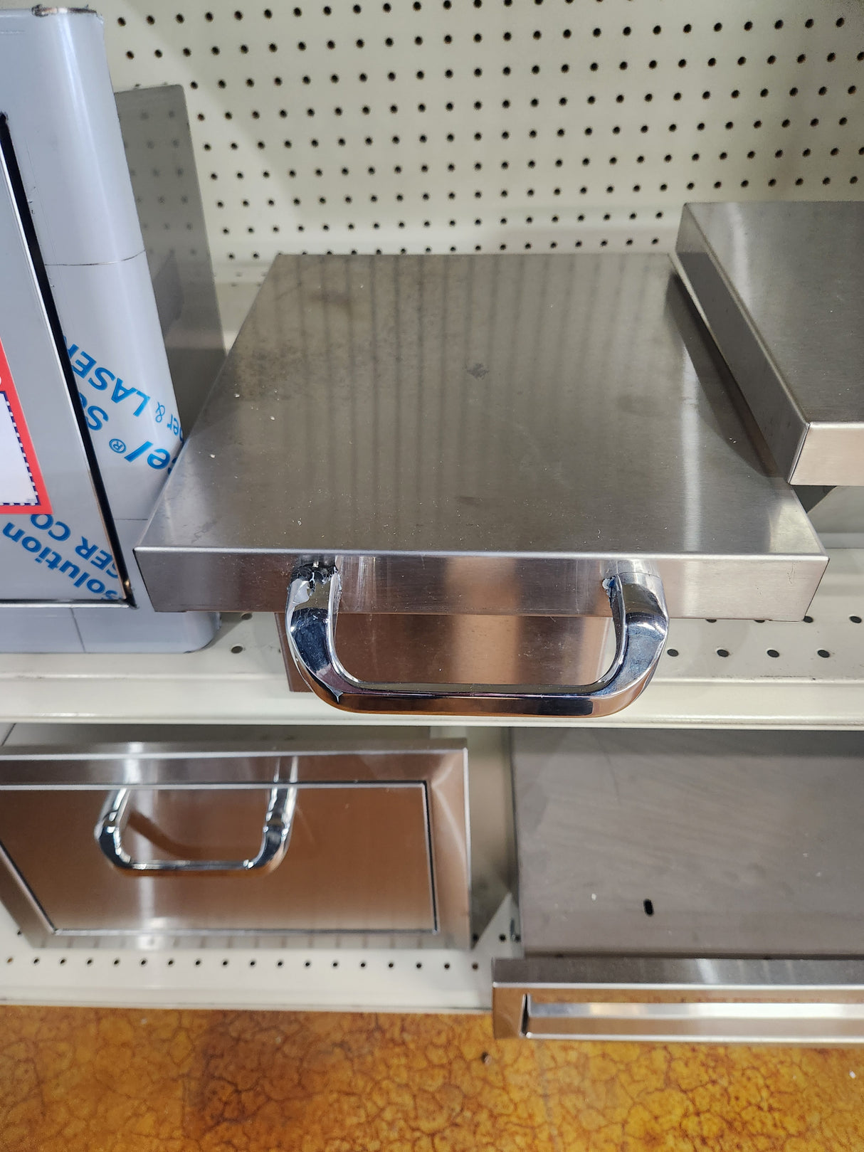 *OPEN BOX* PCM-400-T/C TRASH CHUTE W/ CUTTING BOARD