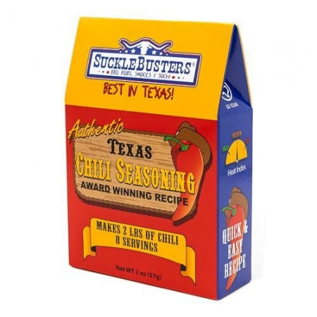 SuckleBusters Authentic Texas Chili Seasoning Kit