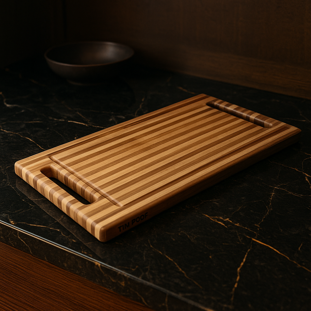 Tin Roof Cutting Board for BBQ Brisket & More - from Texas Star Grill Shop