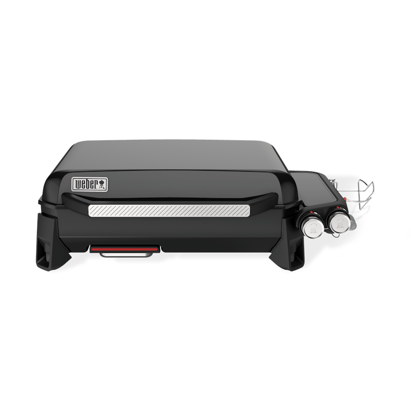 Weber Traveler 22-inch portable tabletop griddle in black, model 1500213