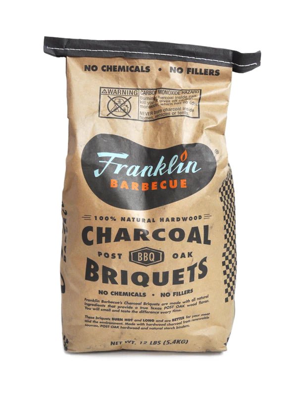 Aaron Franklin Charcoal Briquets Post Oak