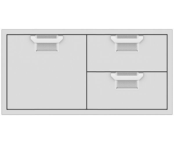 Aspire by Hestan Double Drawer Door 42" - Texas Star Grill Shop AESDR42