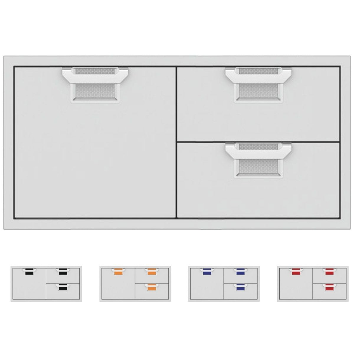 Aspire by Hestan Double Drawer Door 42" - Texas Star Grill Shop AESDR42