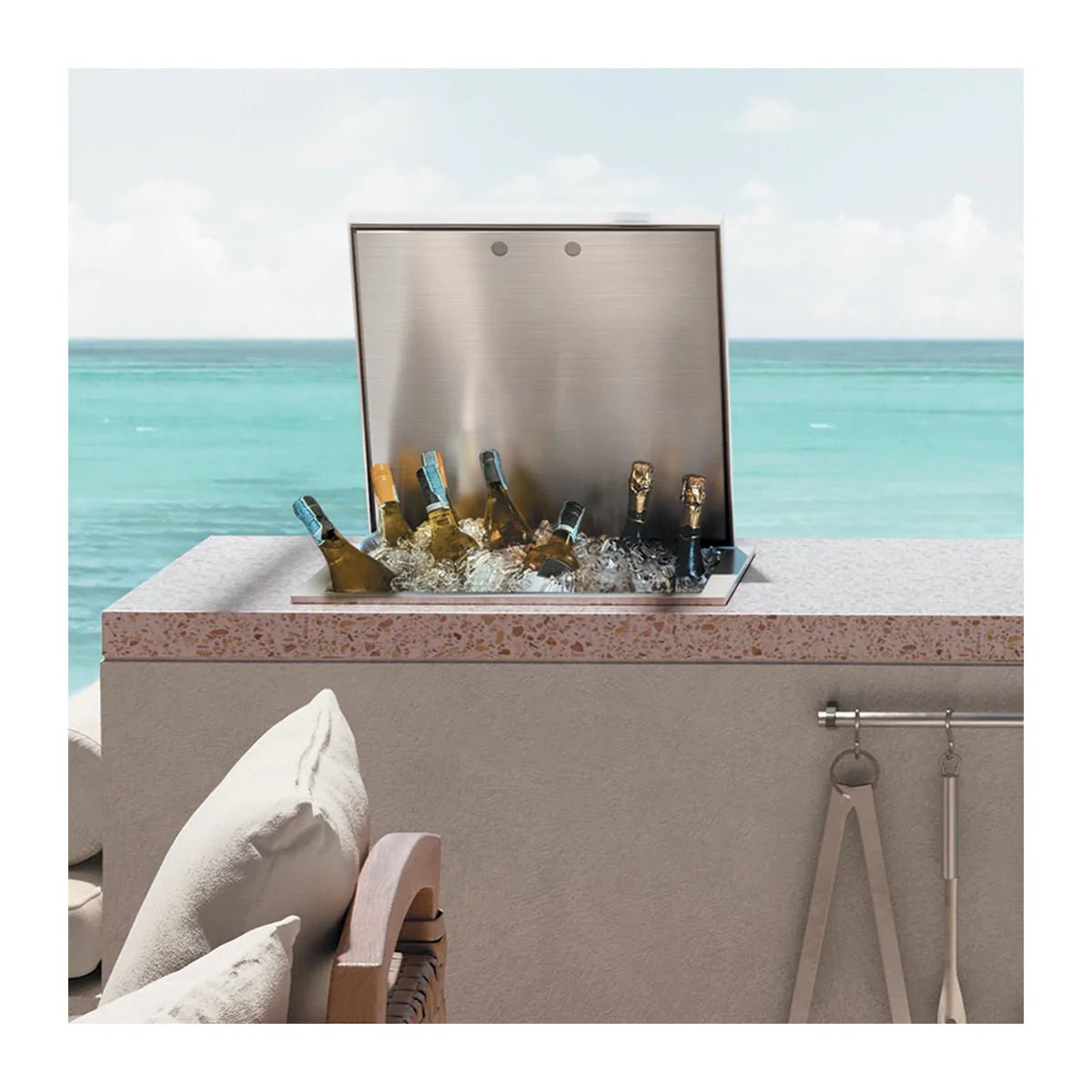 Aspire by Hestan Drop-in Cooler 24" EDC24 - Texas Star Grill Shop EDC24