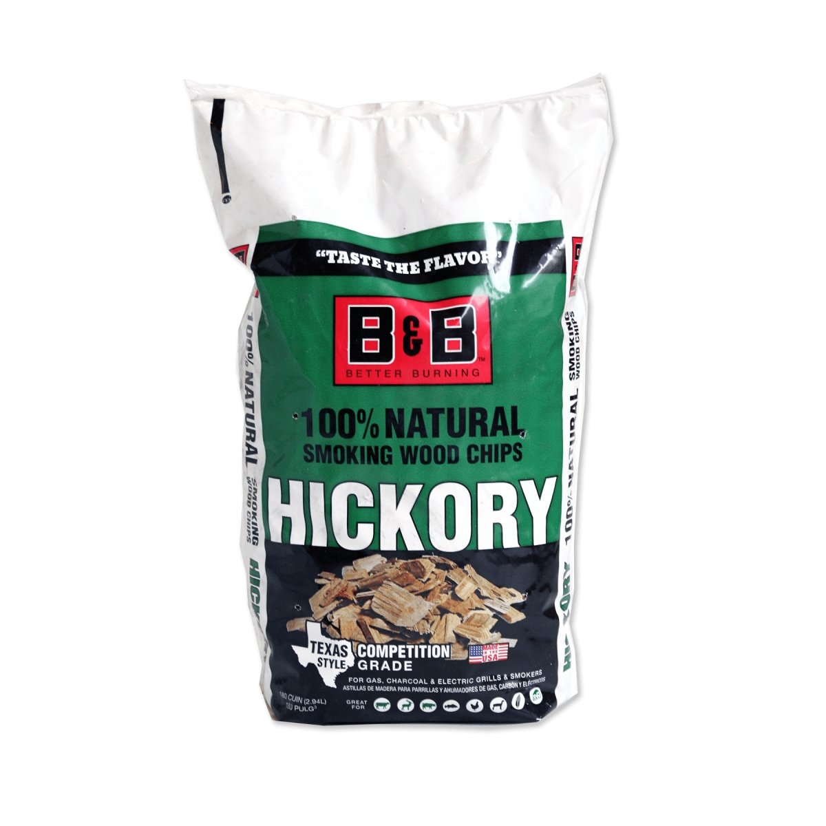 BB Hickory Smoking Wood Chips - Texas Star Grill Shop C00121-B