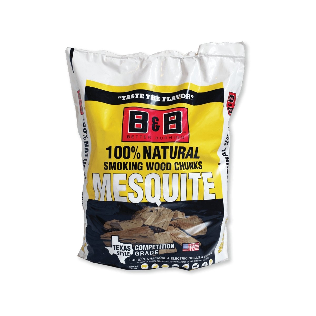 BB Mesquite Wood Chunks C00130-B - Texas Star Grill Shop C00130-B