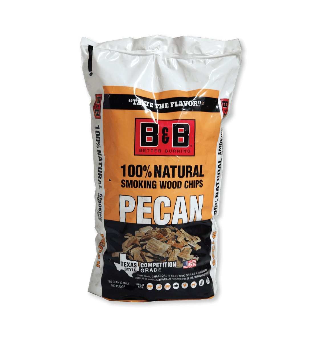 BB Pecan Wood Chips - Texas Star Grill Shop C00123-B