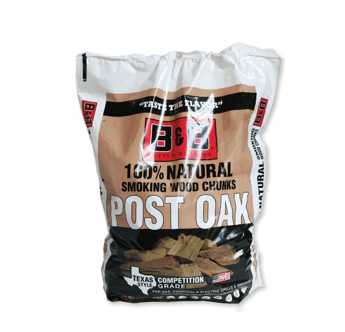BB Post Oak Smoking Wood Chunks C00132-B - Texas Star Grill Shop C00132-B