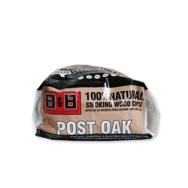 BB Post Oak Wood Chips - Texas Star Grill Shop C00124-B