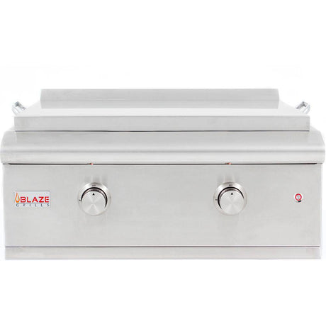 Blaze 30" Premium LTE Built-in Griddle w/ Lights - BLZ-GRIDDLE-LTE - Texas Star Grill Shop BLZ-GRID-LTE-NG