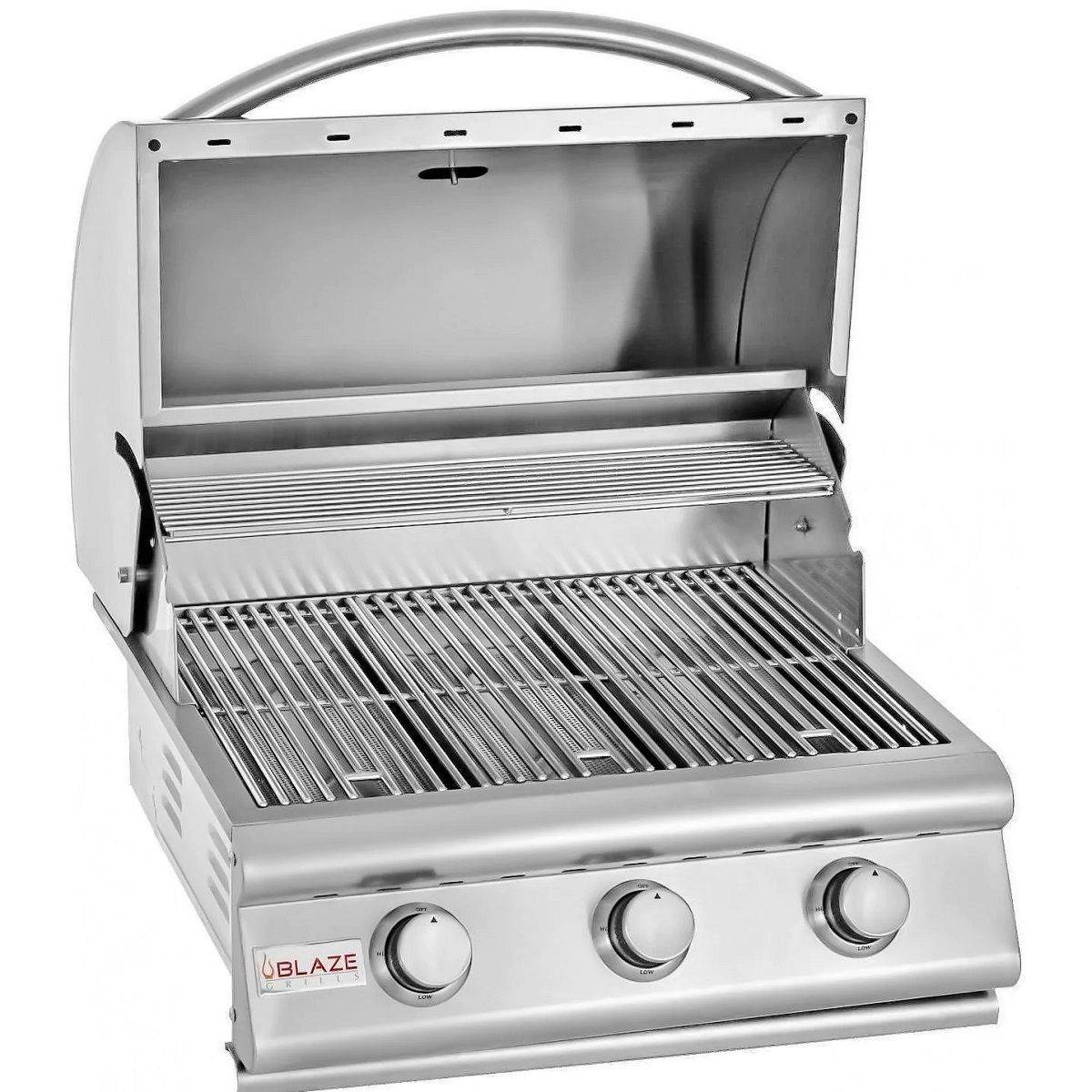 Blaze Prelude 25" 3-Burner Built-in Gas Grill BLZ-3LBM - Texas Star Grill Shop BLZ-3LBM-LP