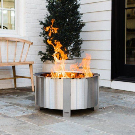 Breeo X Series 24" Smokeless Fire Pit BR-X24 - Texas Star Grill Shop BR-X24S